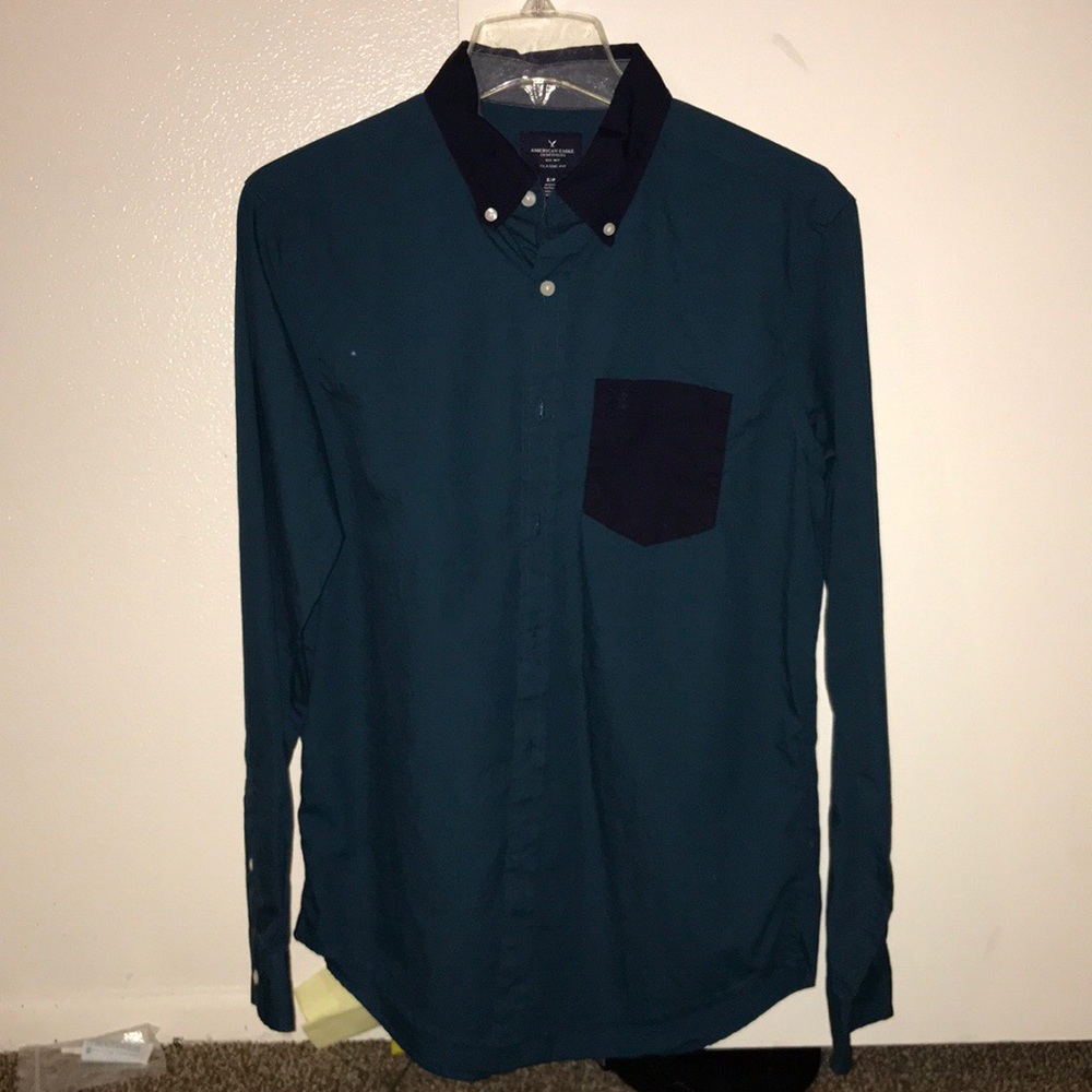 Teal Dress Shirt